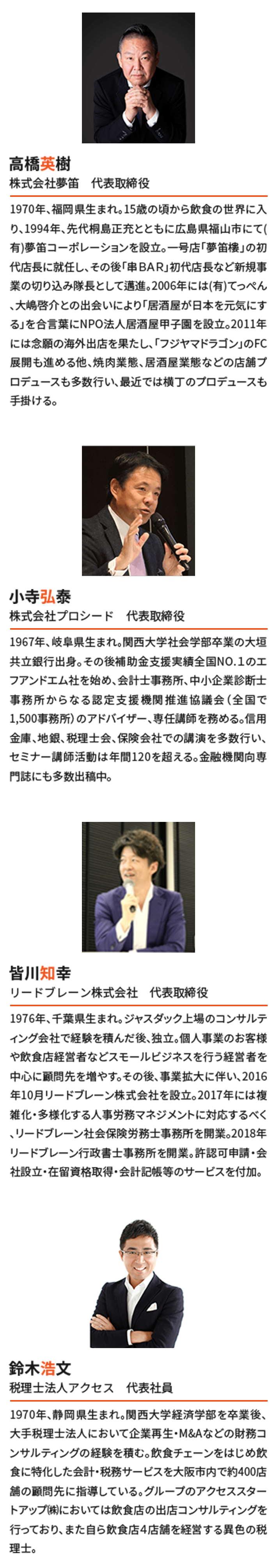 運営プロフィール